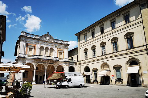 veduta di città di castello