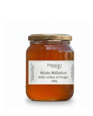 Barattolo da 500g si Miele Millefiori di Preggio